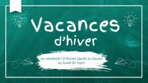 Vacances Scolaires
