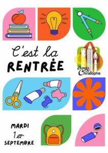 RENTRÉE SCOLAIRE